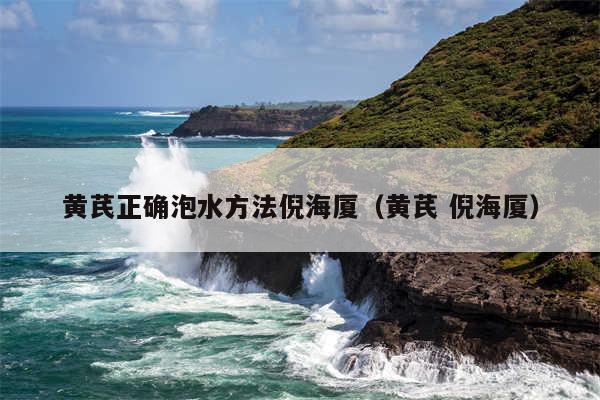 黄芪正确泡水方法倪海厦（黄芪 倪海厦）